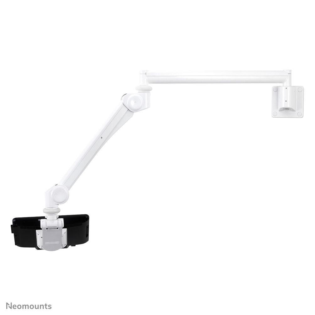 Neomounts Medizinische Wandhalterung - 3 kg - 25,4 cm (10 Zoll) - 61 cm (24 Zoll) - 100 x 100 mm - Höhenverstellung - Weiß