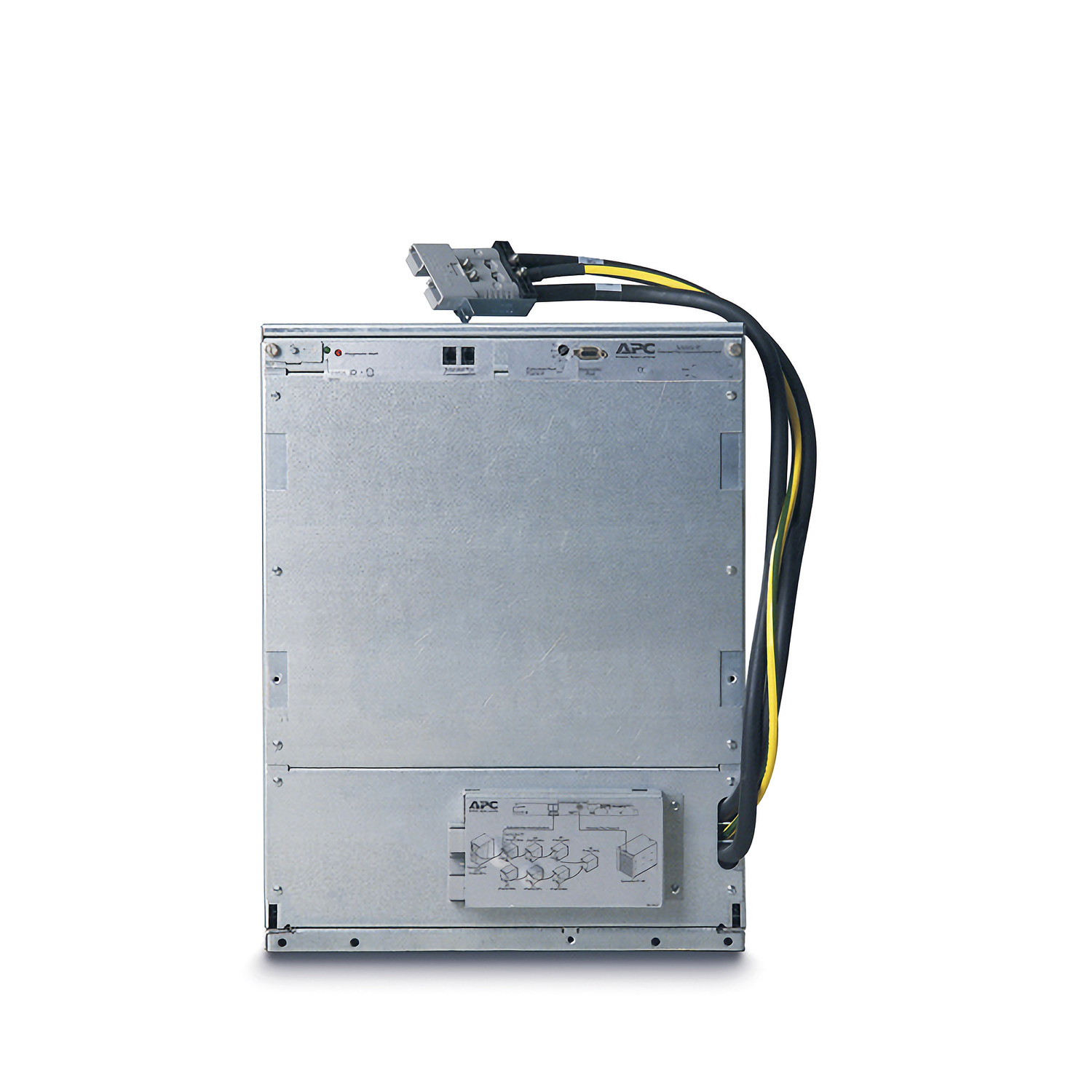 server, Stromversorgung, Metallgehäuse, Kabel, APC