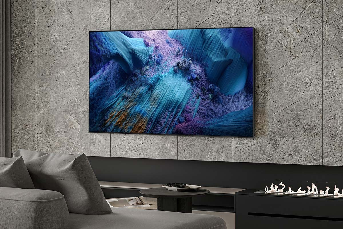 Samsung TV GQ98QN990F  98" TV  (2025´er Modell) Kunst, Malerei, Drinnen, Innenarchitektur