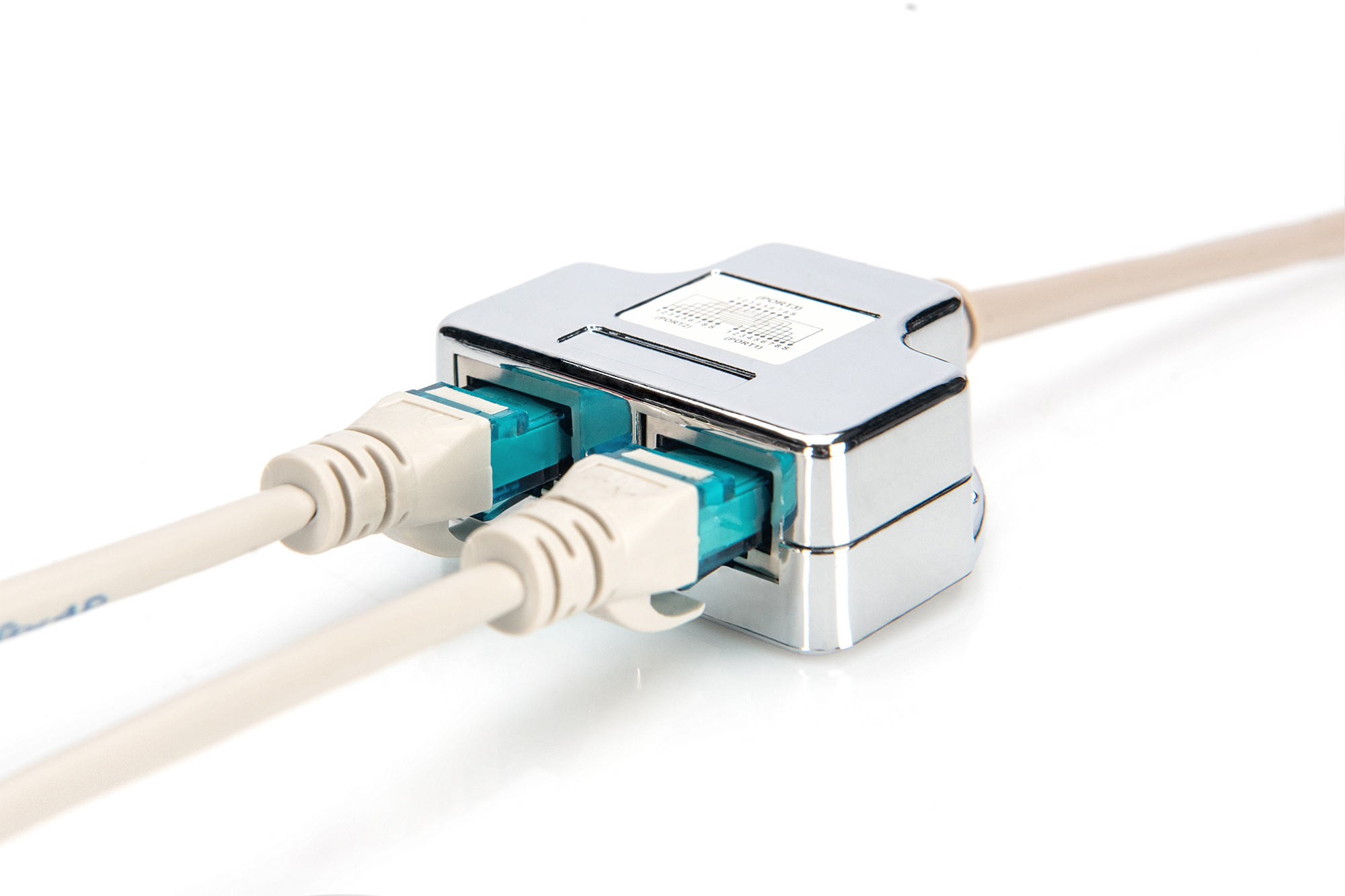 Netzwerk-Switch, RJ45, Ethernet, Kabel, Switch-Modul