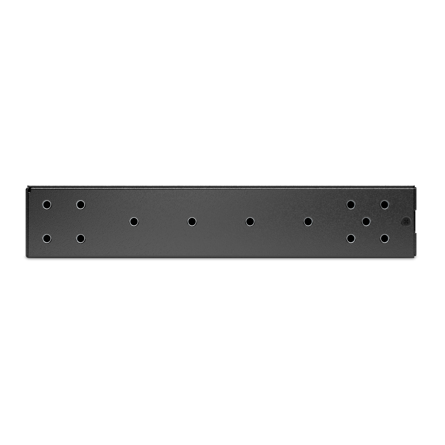 Metallhalterung, Montageschiene, Schwarz, Lochleiste, Metall