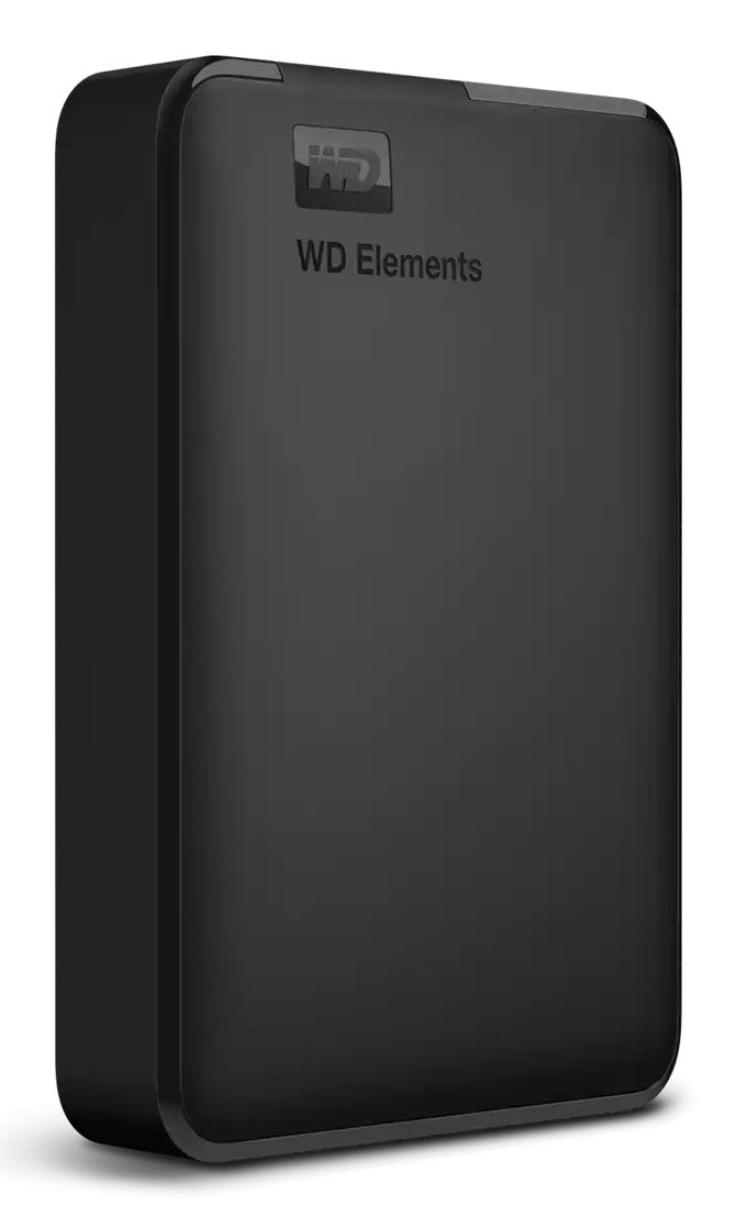externe Festplatte, WD Elements, 2,5 Zoll, schwarz, Speicherlaufwerk