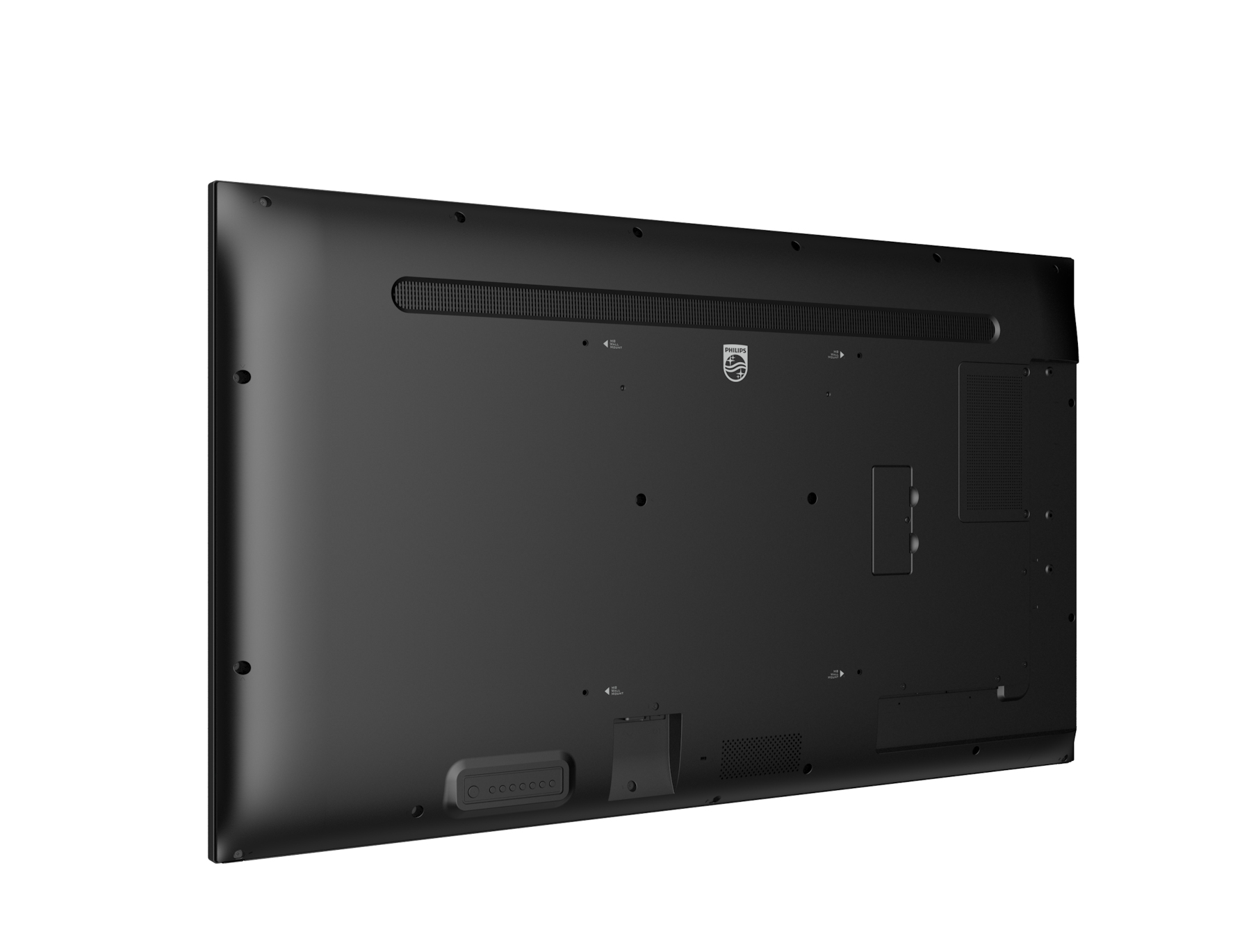 LED-Fernseher, HDMI-Anschluss, VESA-Befestigung, schwarz, Rückseite