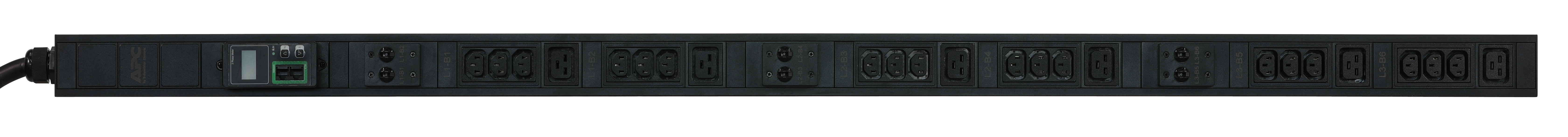 APC EPDU1232M - Easy PDU Metered Zero U 22 kW  230V (18) C13 (6) C19 IEC309