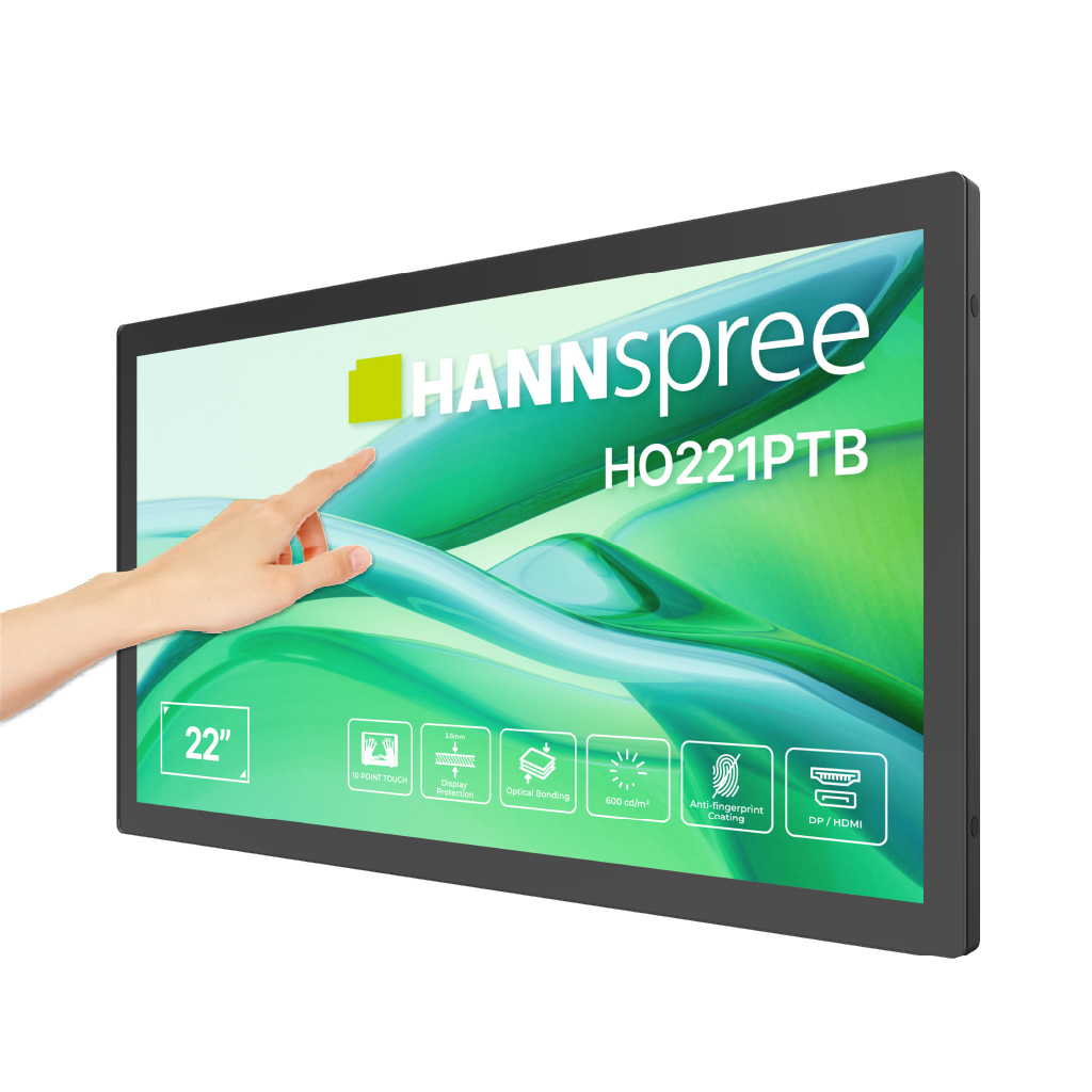 22 Zoll, Monitor, Touch, HDMI, Anti-Fingerprint