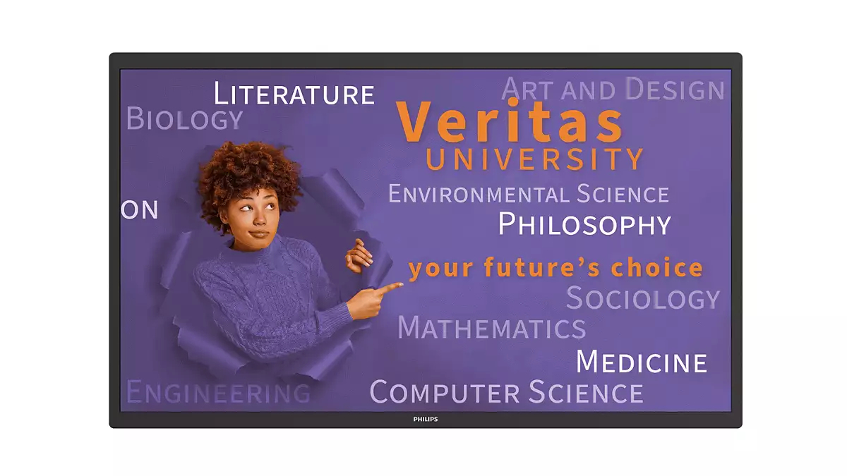 Philips Signage Tableaux 32BDL5150I/00 Computerausrüstung, Überwachen, Bildschirm, Leute, Person