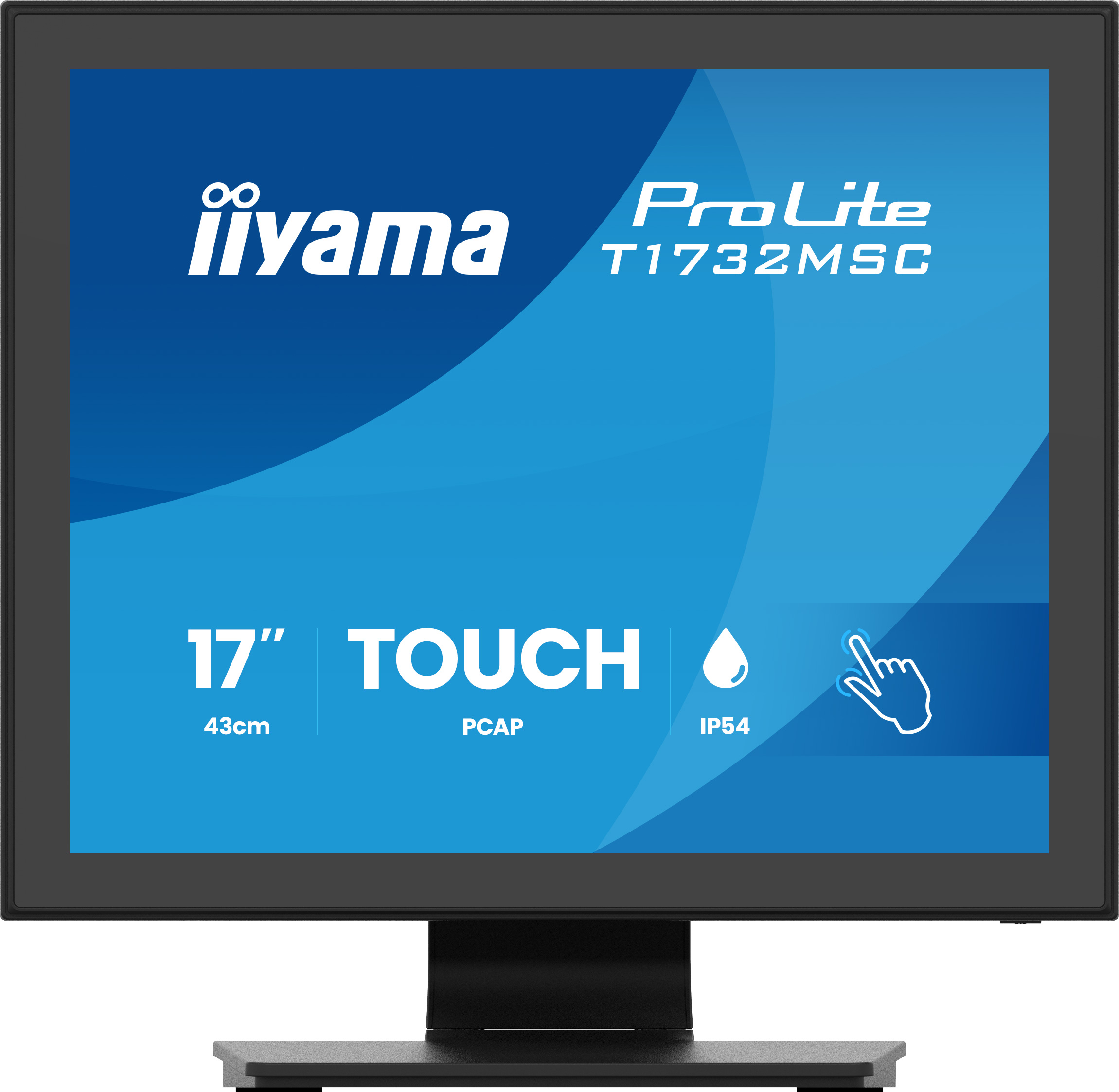 Monitor, 17 Zoll, Touchscreen, PCAP, IP54