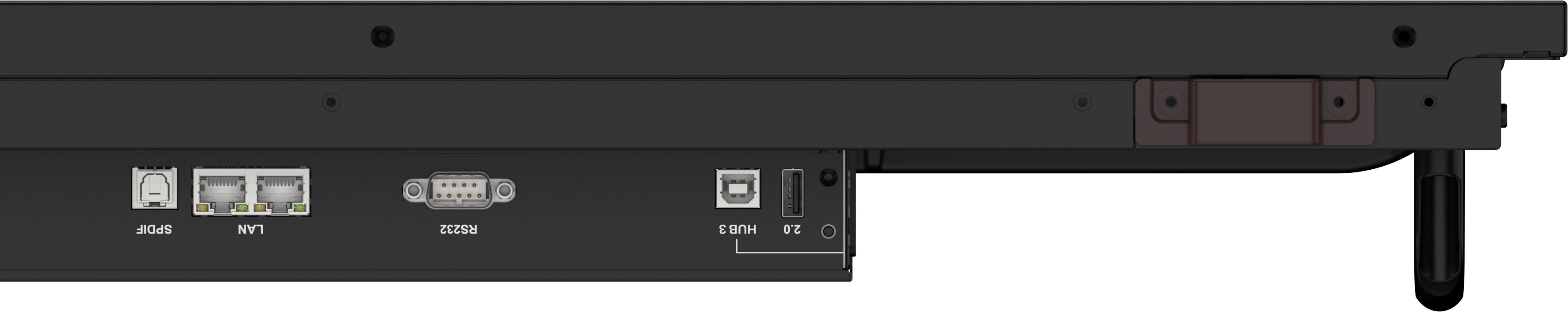 SPEP, LAN, RS232, HDMI?, USB?