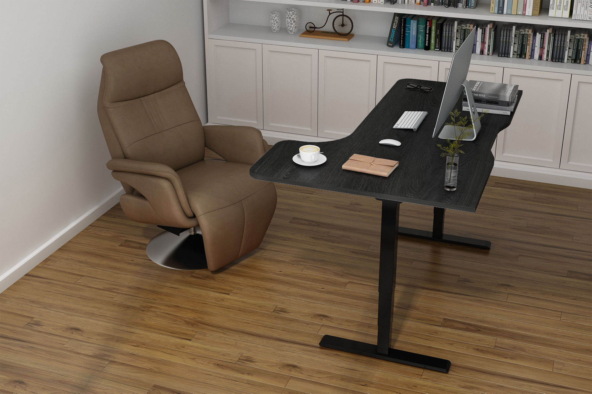 DIGITUS DA-90434 Elektrisch höhenverstellbares Tischgestell, Dual-Motor, 3-Stufen, Schwarz DIGITUS DA-90434 Elektrisch höhenverstellbares Tischgestell, Dual-Motor, 3-Stufen, Schwarz