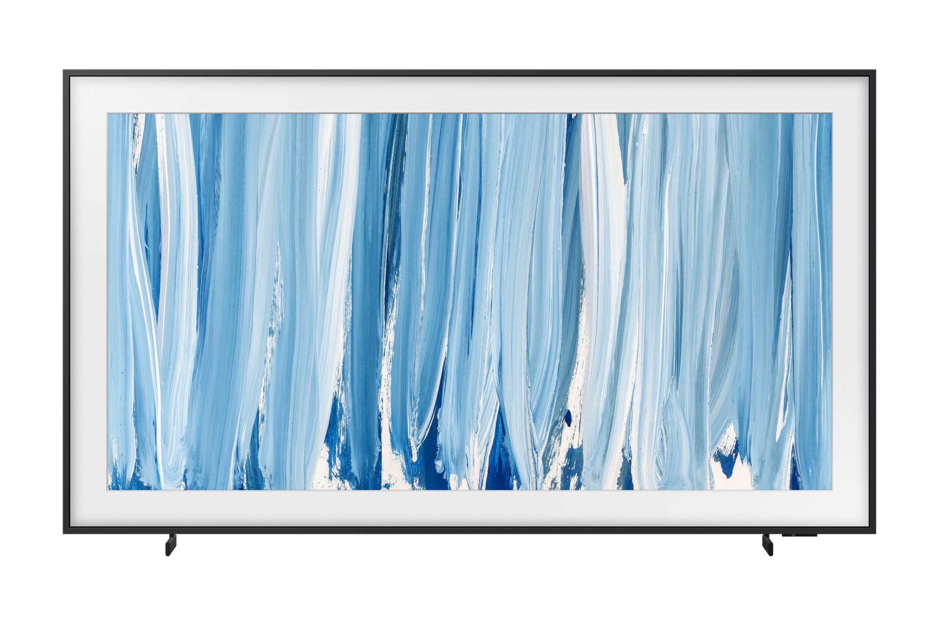 Bildschirm, Framed Art, Blaues Gemälde, Abstrakte Malerei, Rahmenbild