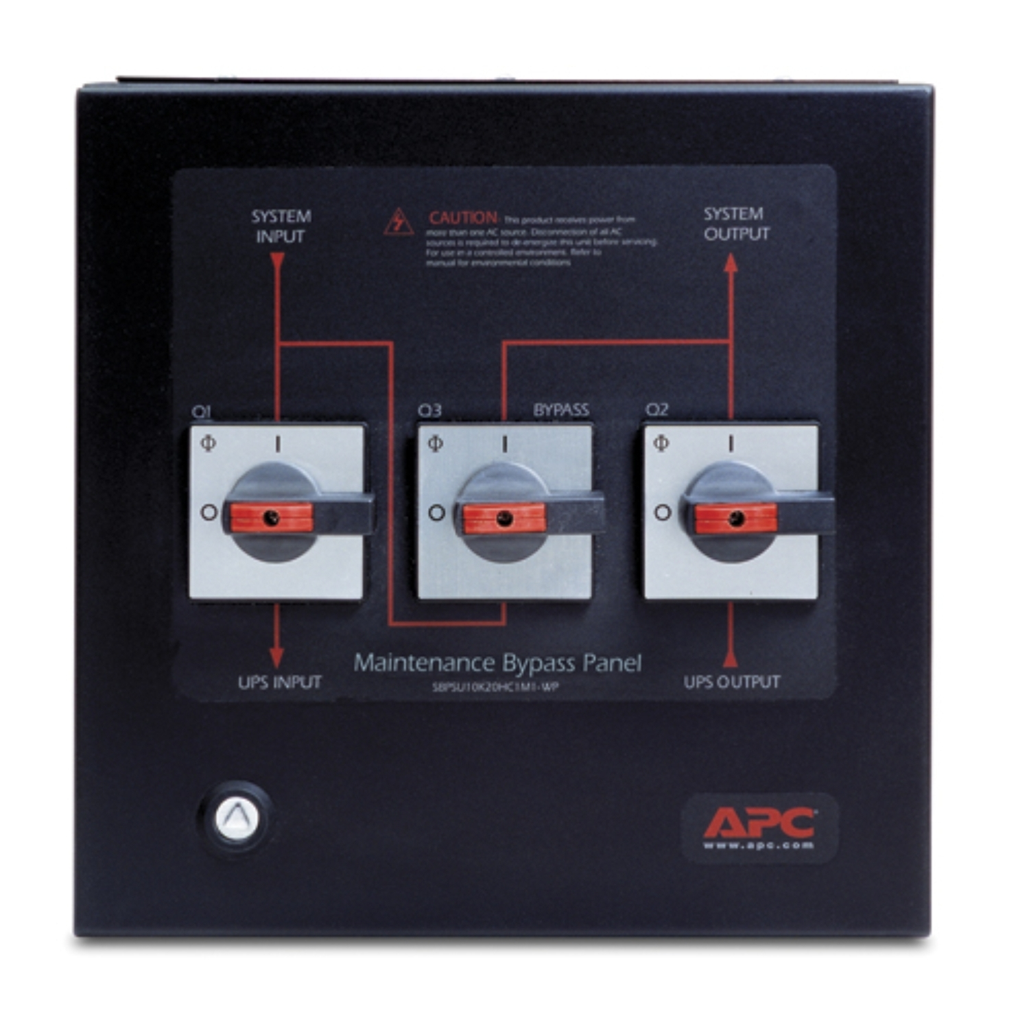 APC SBPSU10K20HC1M1-WP - Smart-UPS VT Maintenance Bypass Panel 10-20kVA 400V Wallmount