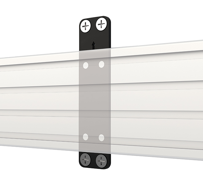 B-TECH SystemX Wandmontagekit BT8390-WFK1/B  schwarz B-TECH SystemX Wandmontagekit BT8390-WFK1/B  schwarz