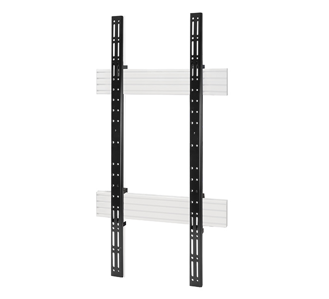TV-Halterung, Wandhalterung, Schwarz, Metall, 2-Platzig