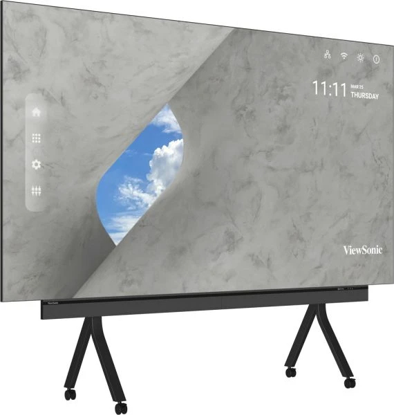 TV, LED, 4K, Stands, Rollrollen
