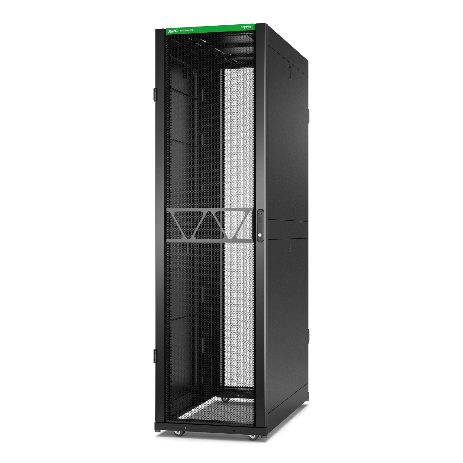 APC NetShelter SX Gen 2, 45U Server Rack Enclosure 600mm x 1200mm w/ Sides Black APC NetShelter SX Gen 2, 45U Server Rack Enclosure 600mm x 1200mm w/ Sides Black