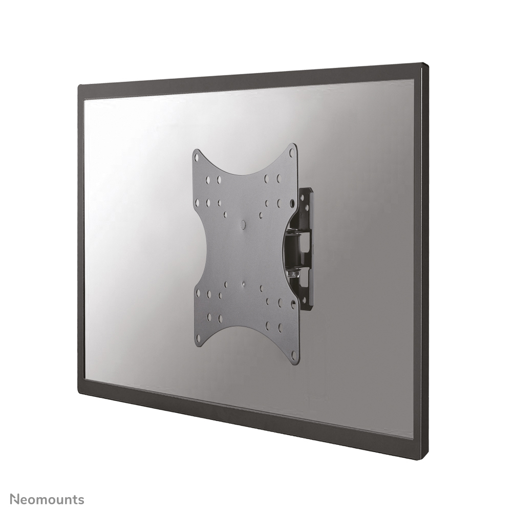 Monitorhalterung, Wandhalterung, Metall, schwarz, schwenkbar