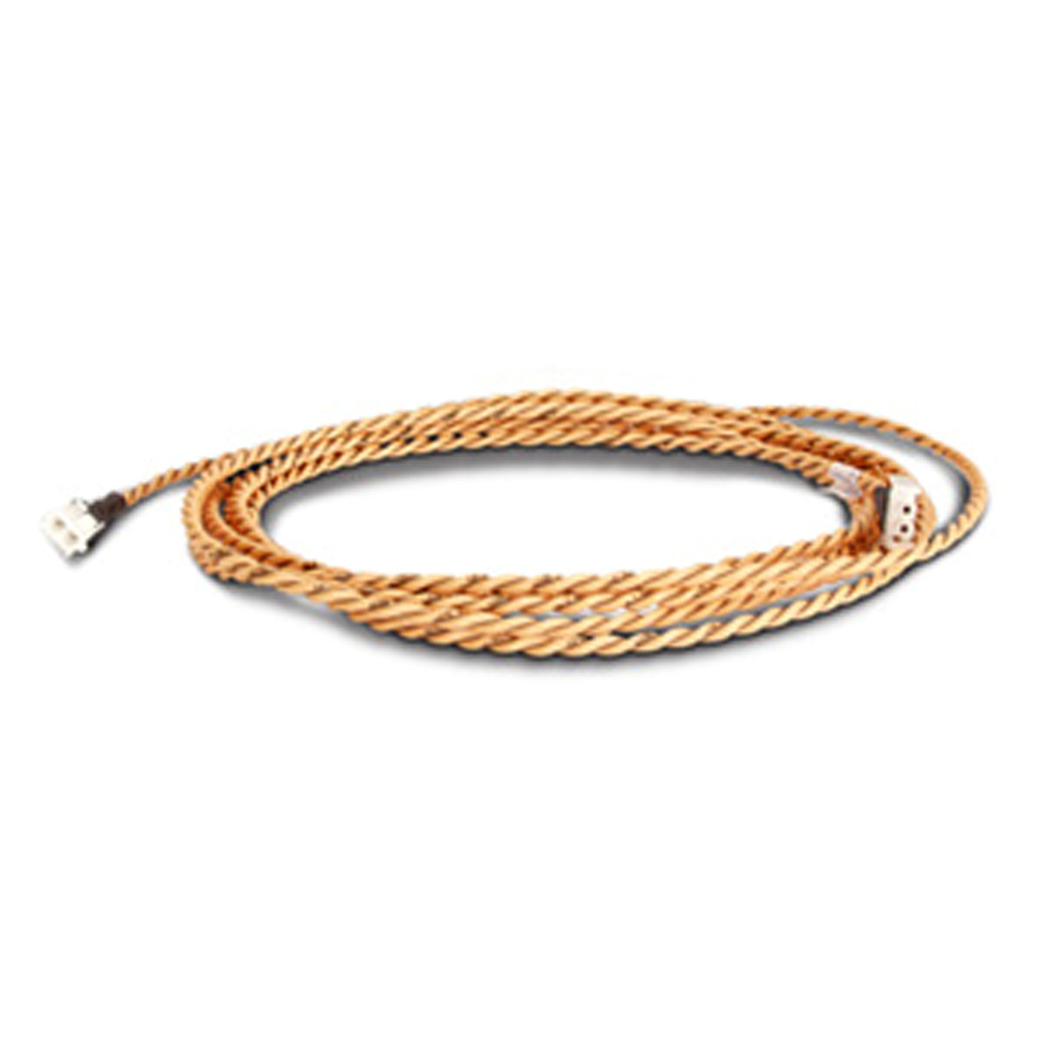 Kette, Halskette, Twisted, Kordelkette, Kupferfarben