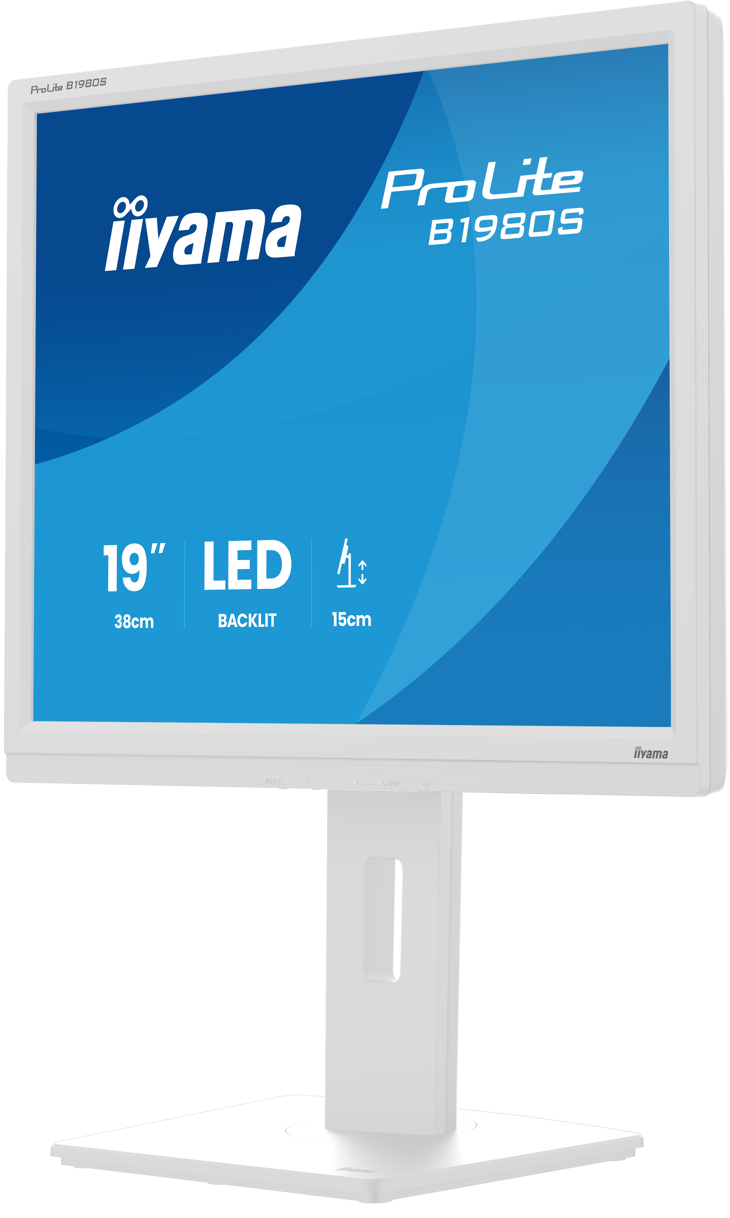 IIYAMA Monitor B1980S-W1 Computerausrüstung, Elektronik, Hardware, Überwachen, Bildschirm