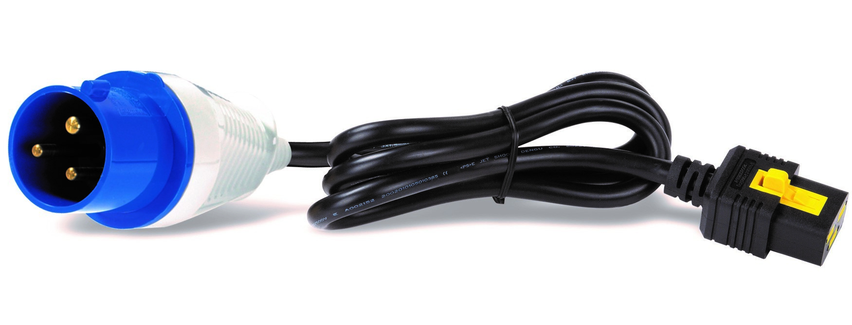 APC AP8858EU3 - Rack PDU 2G, Metered, ZeroU, 16A, 230V, (18) C13 & (2) C19, IEC309 Cord