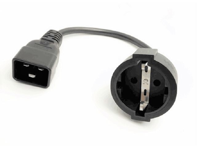 APC EPDU-PCC0B - EPDU power cord Schuko to C20 0.5m