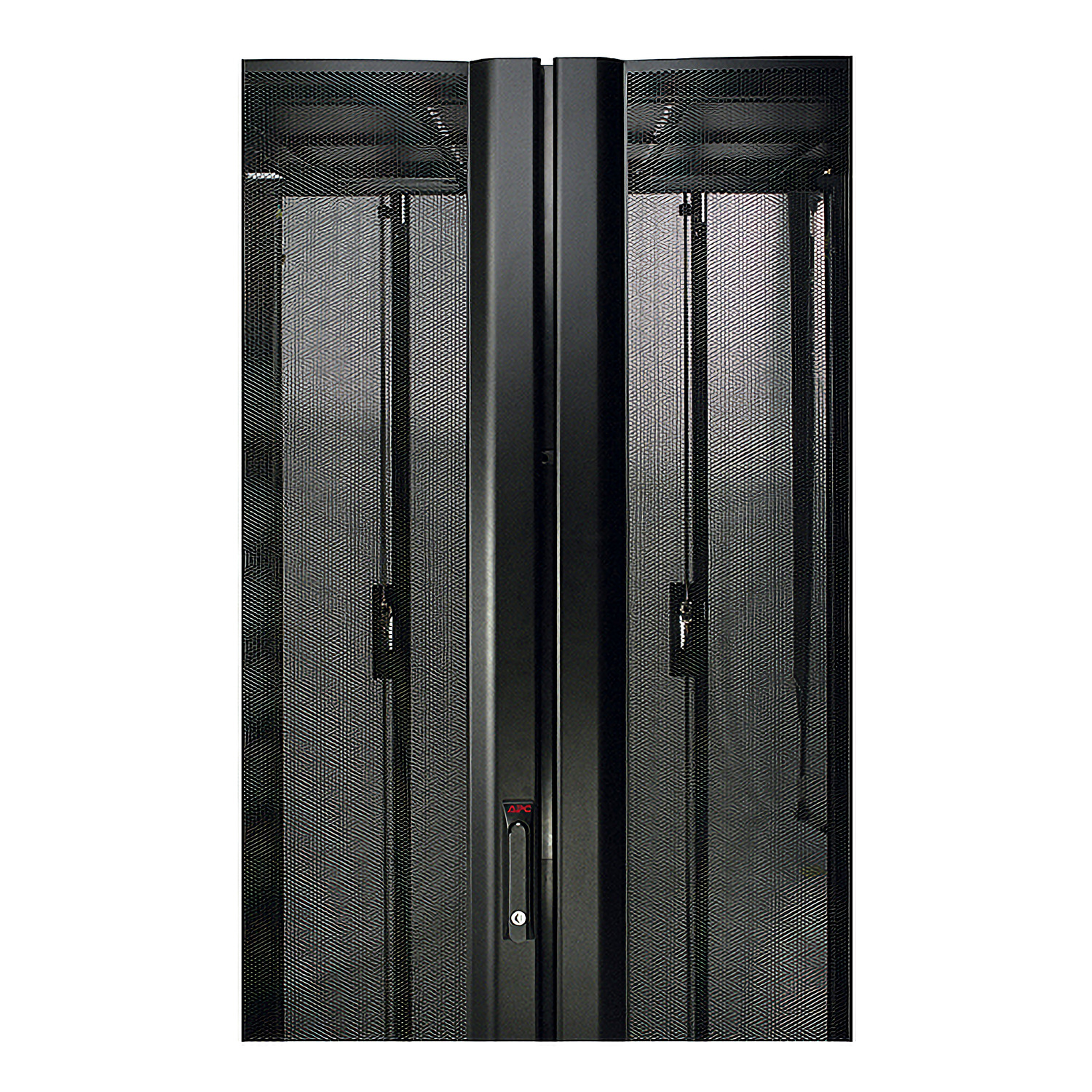 Server rack, Schrank, Metall, Schwarz, Mesh