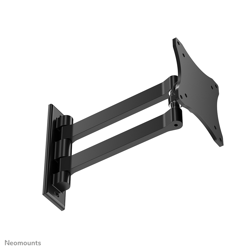Monitorarm, Wandhalter, Duale Arm, Schwenkarm, Schwarz