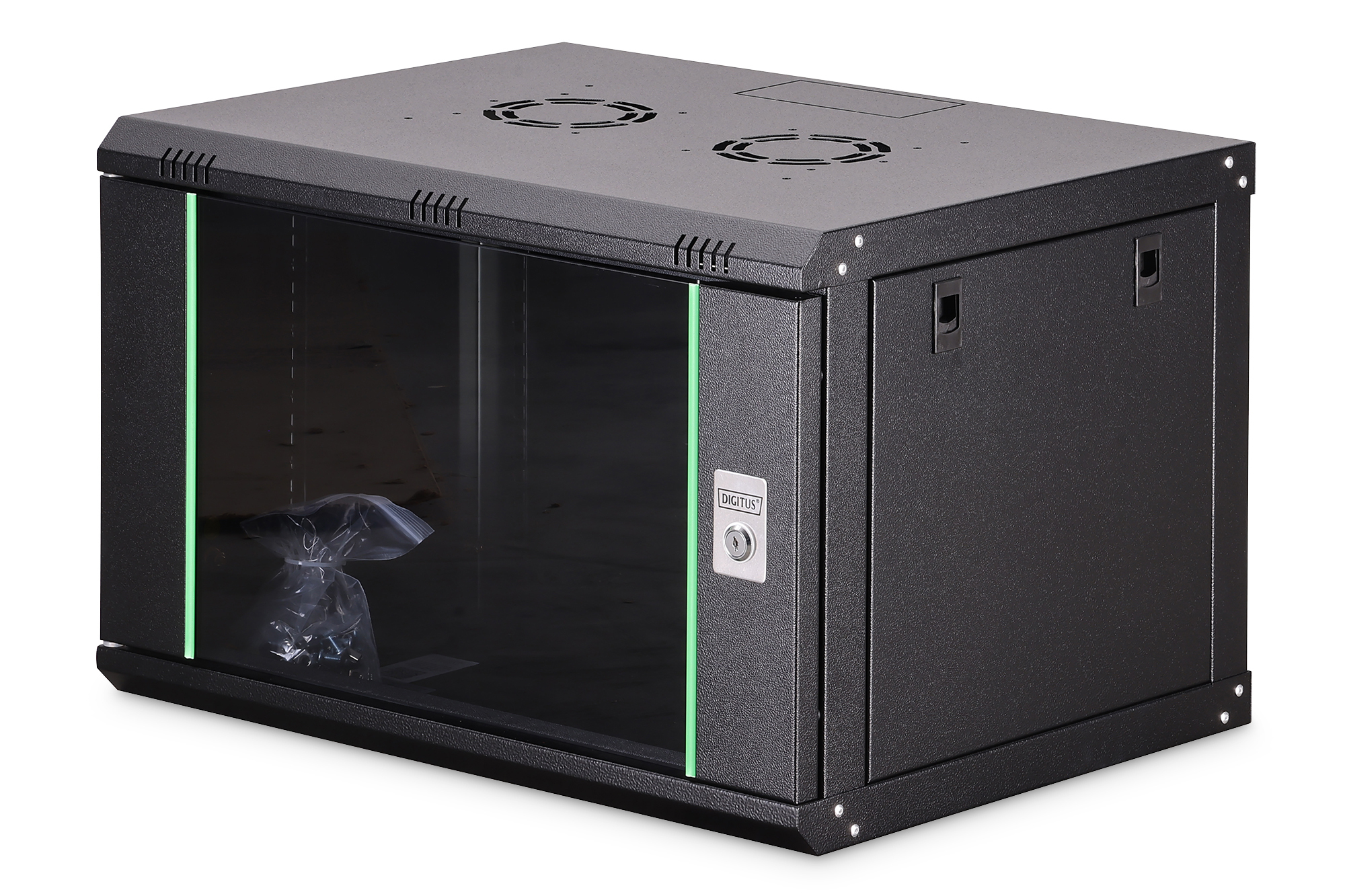 DIGITUS DN-19 07-U-EC-SW Wandgehäuse Dynamic Basic Serie - 600x450 mm (BxT) Computerausrüstung, Elektronik, Hardware, Kiste, Postfach