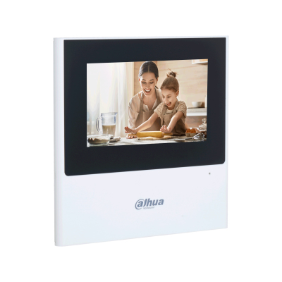 Dahua CCTV Intercoms Video Door Phone, DHI-VTH2611L-WP, Touch 0-ch Wi-Fi Indoor Monitor