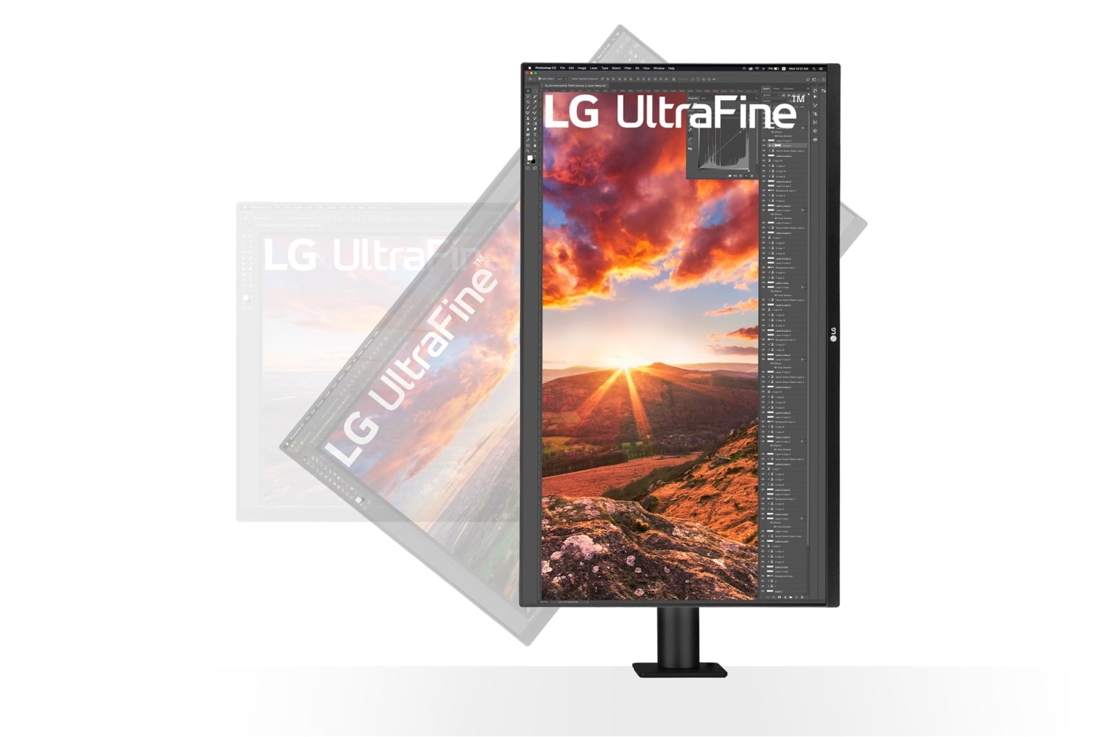 LG Monitor  32" 32UN880P-B UHD 4K Ergo HDMI DP USB IPS 16:9 black