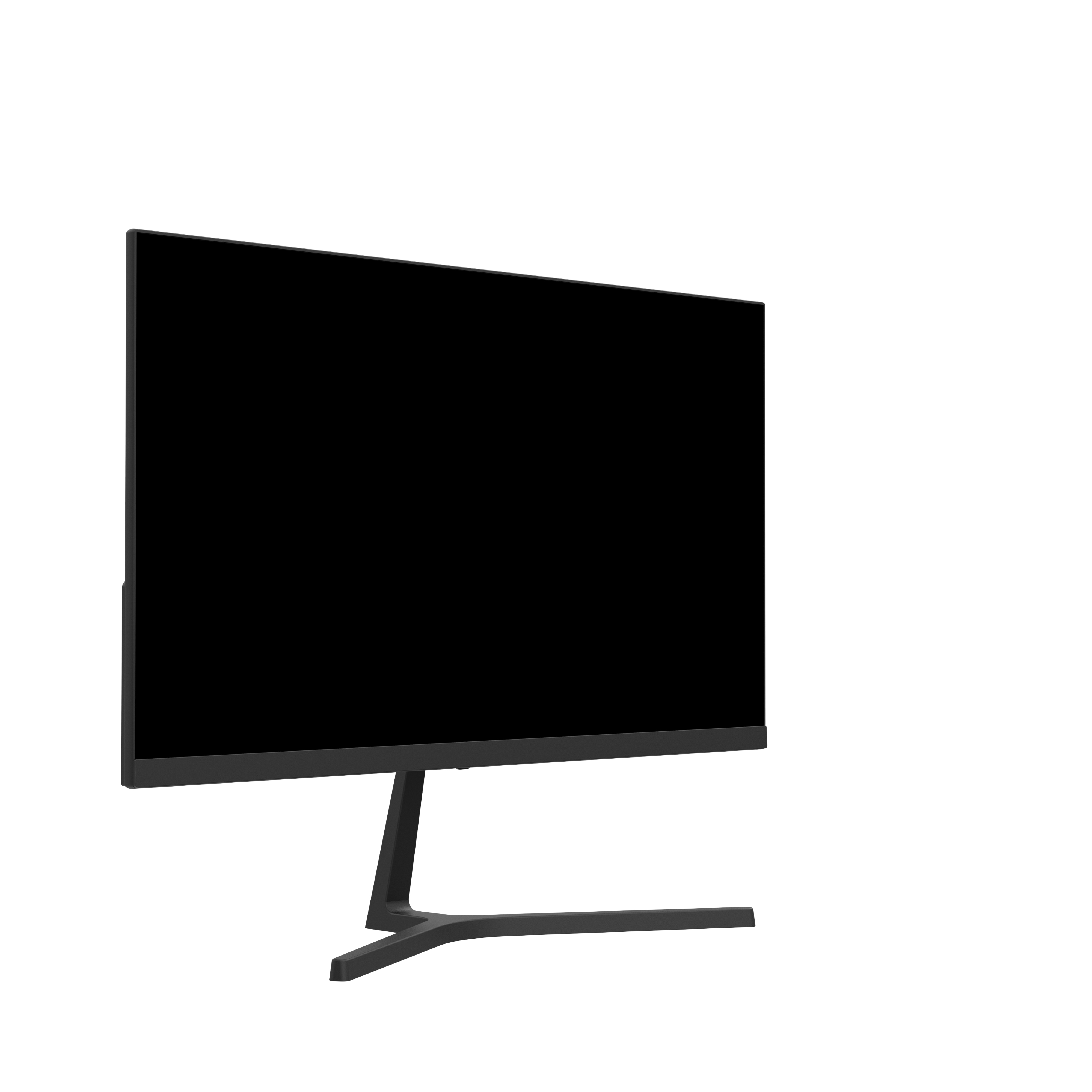 Monitor, LED, Schwarz, Flachbildschirm, Ständer