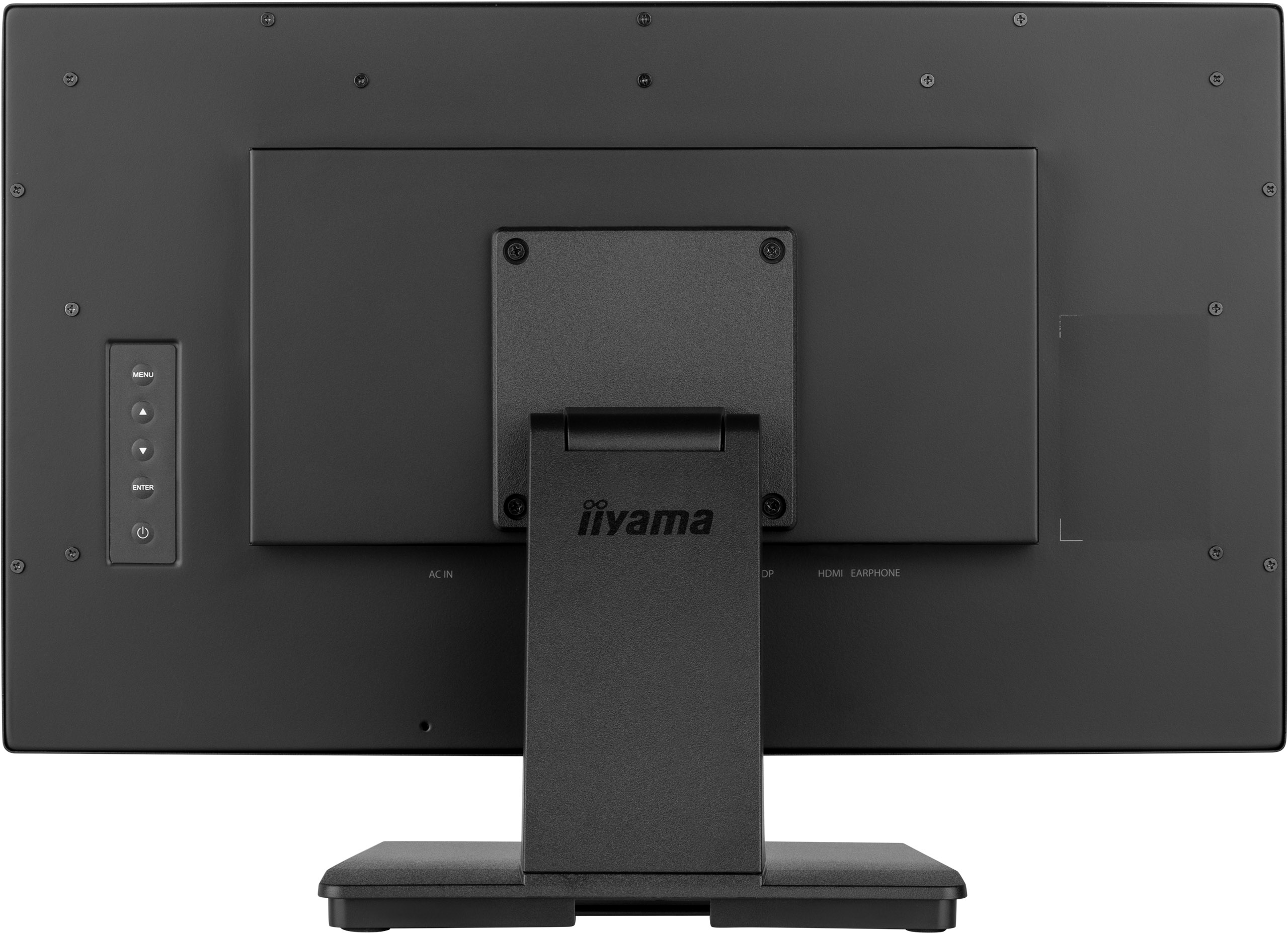 Monitor, HDMI, VGA, stellbarer Stand, Rückseite