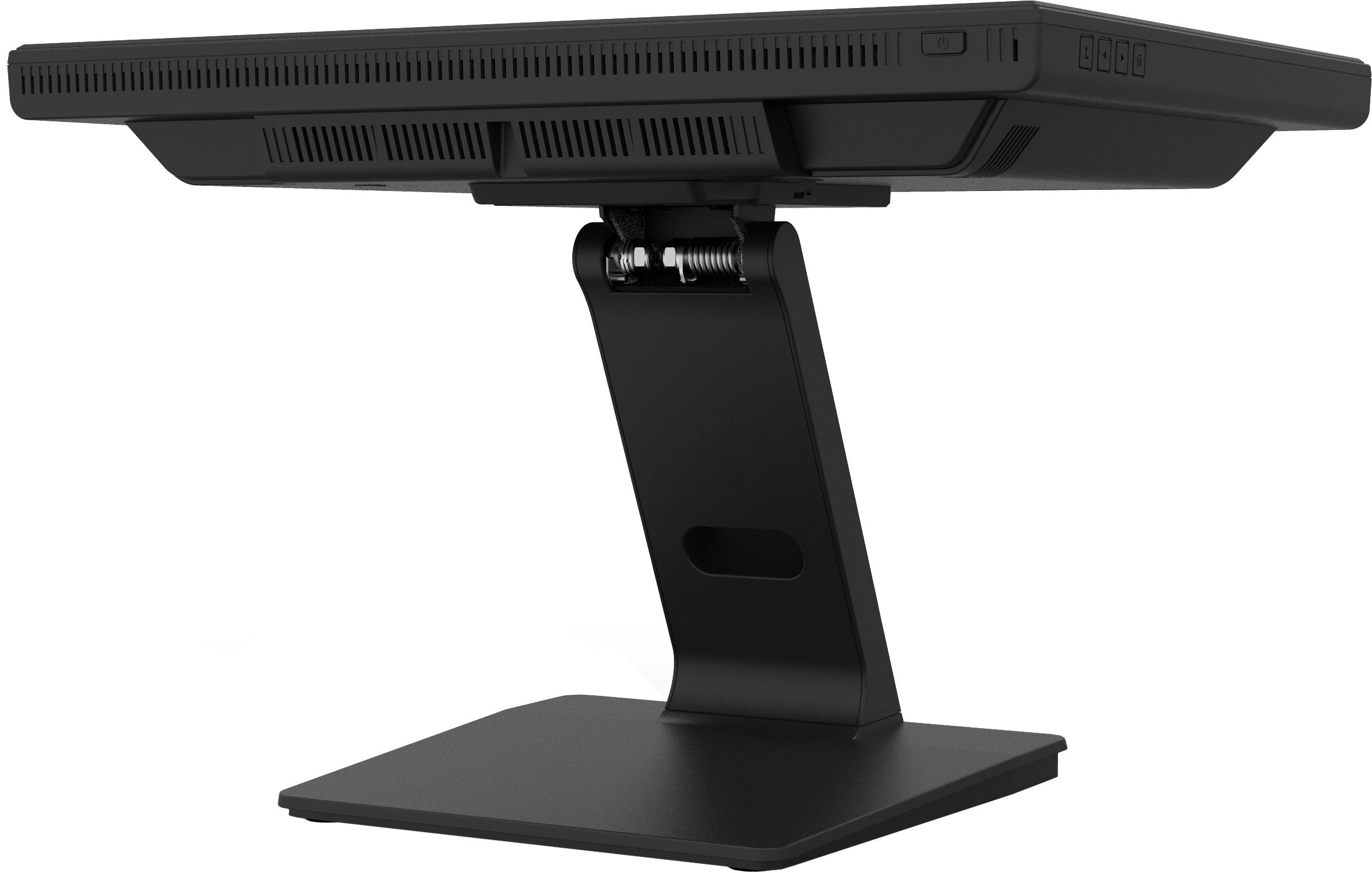Monitorständer, Verstellbar, VESA-Halterung, Schlicht, Schwarz
