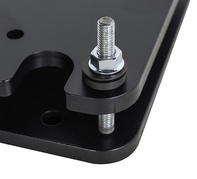 B-TECH SYSTEM X - Bolt-Down Floor Base with Level Adjustment BT8380-AFB/B B-TECH SYSTEM X - Bolt-Down Floor Base with Level Adjustment BT8380-AFB/B