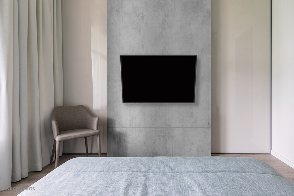 Neomounts TV-Wandhalterung - 81,3 cm (32 Zoll) - 139,7 cm (55 Zoll) - 100 x 100 mm - 400 x 400 mm - -2 - 12 Grad  - Schwarz