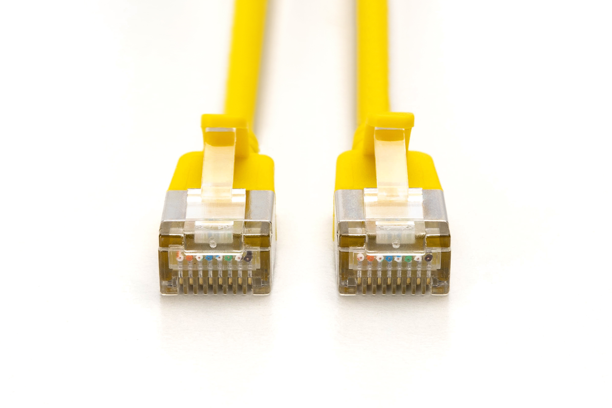 Ethernet-Kabel, RJ-45, Stecker, Gelb, Netzwerk