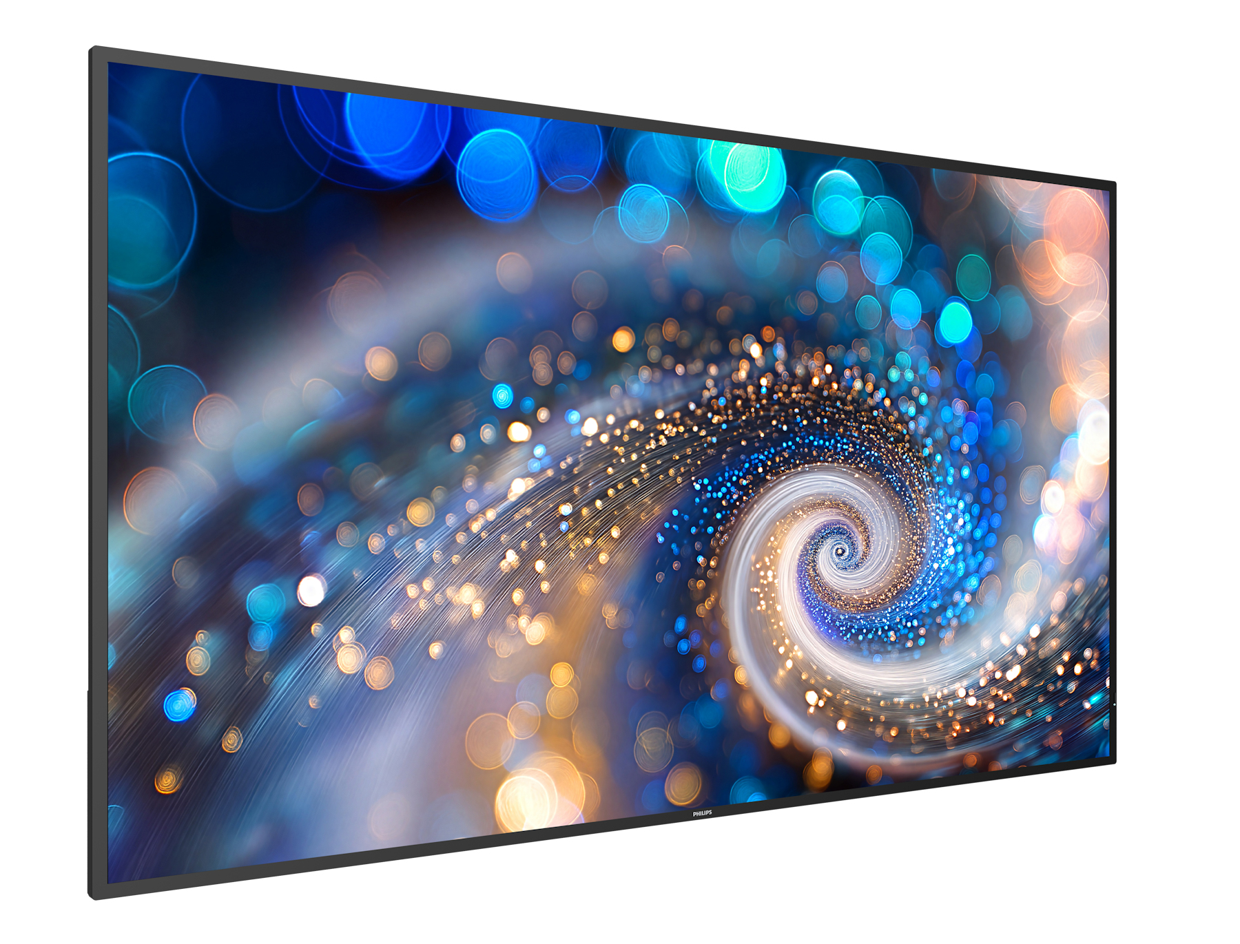 LED-TV, Flaches Display, 48-55 Zoll, lebendige Darstellung, Spirale Muster