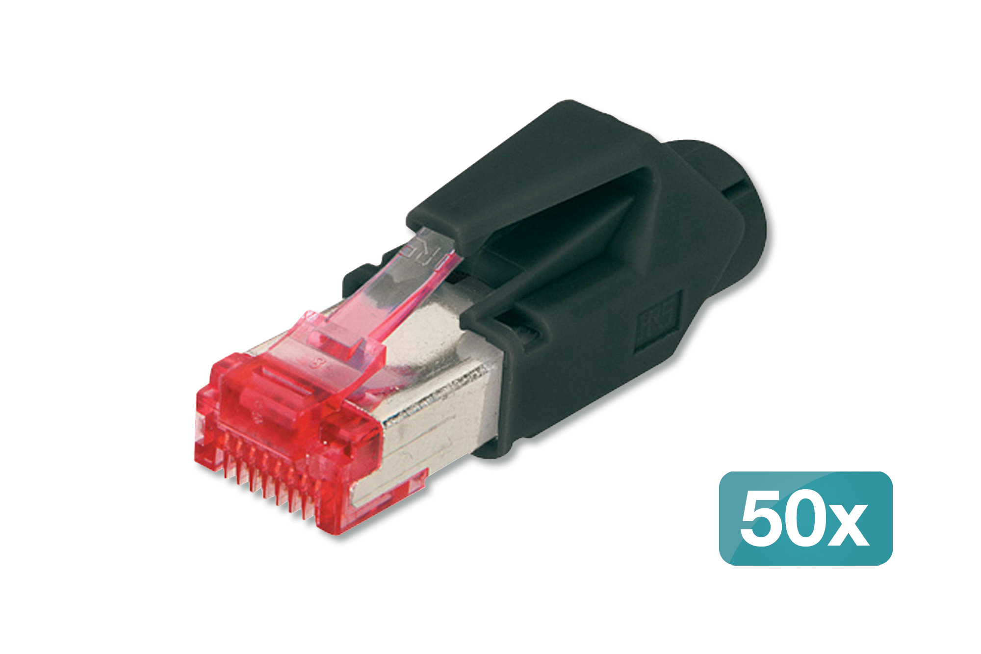 RJ45, Netzwerkstecker, Kabelanschluss, Roulette, 50x