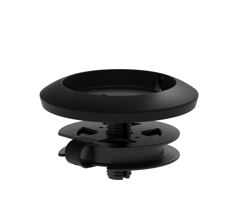 Logitech Kamera Rally Mic Pod Mount, schwarz