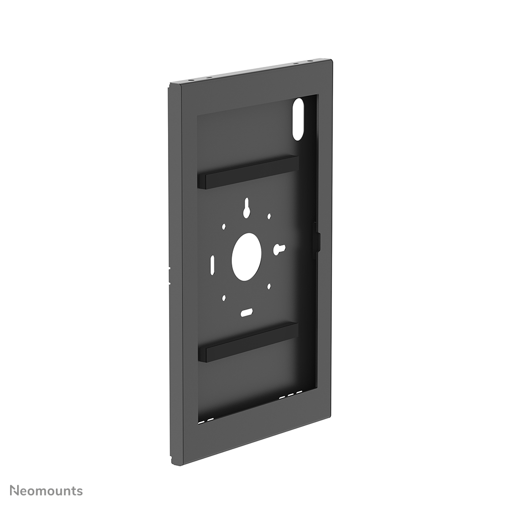 wandhalter, montageplatte, metallrahmen, lochalignment, rahmenplatte