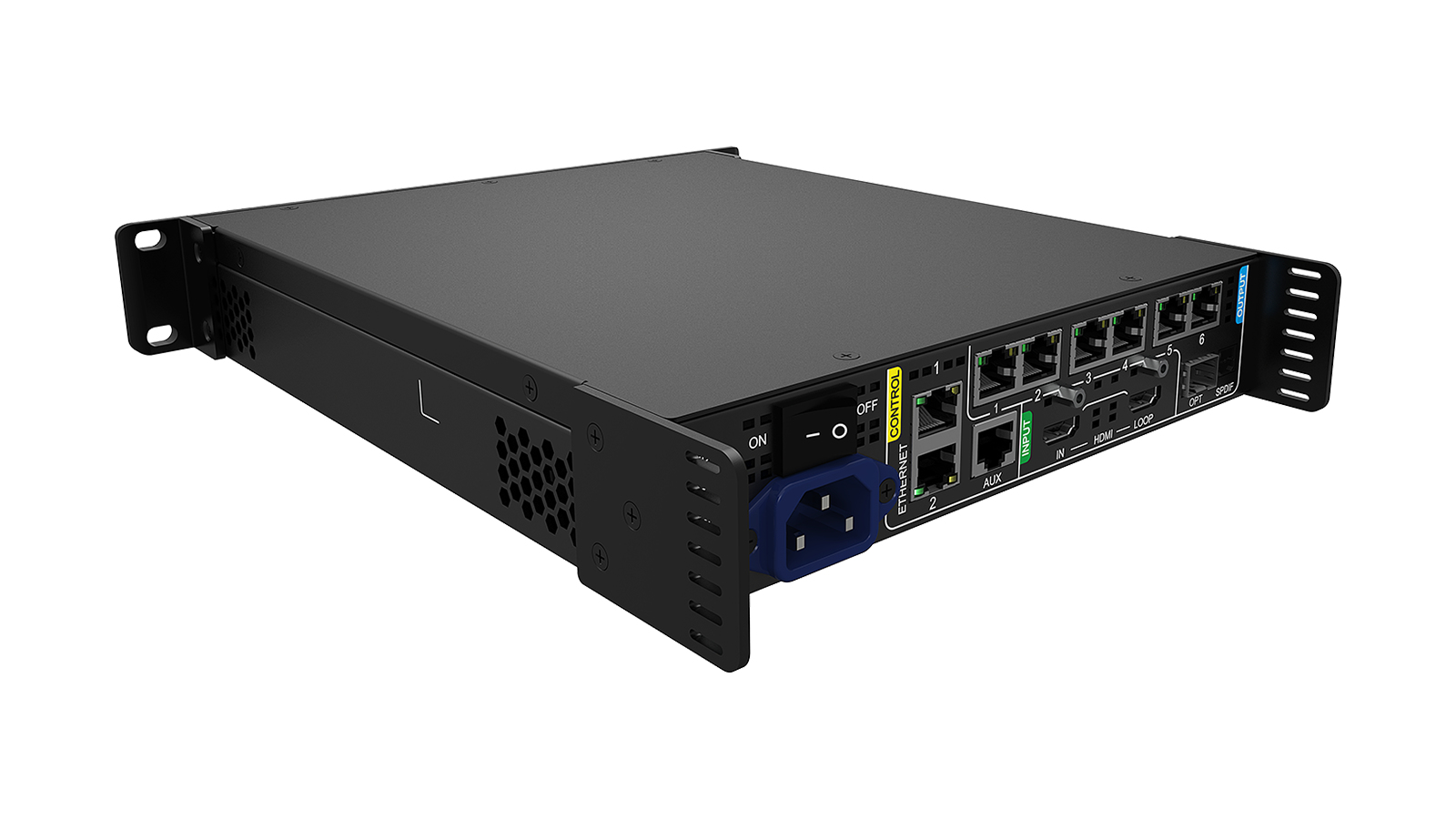 Server, Rackmount, Netzwerk-Switch, 24-Port, Stromversorgung