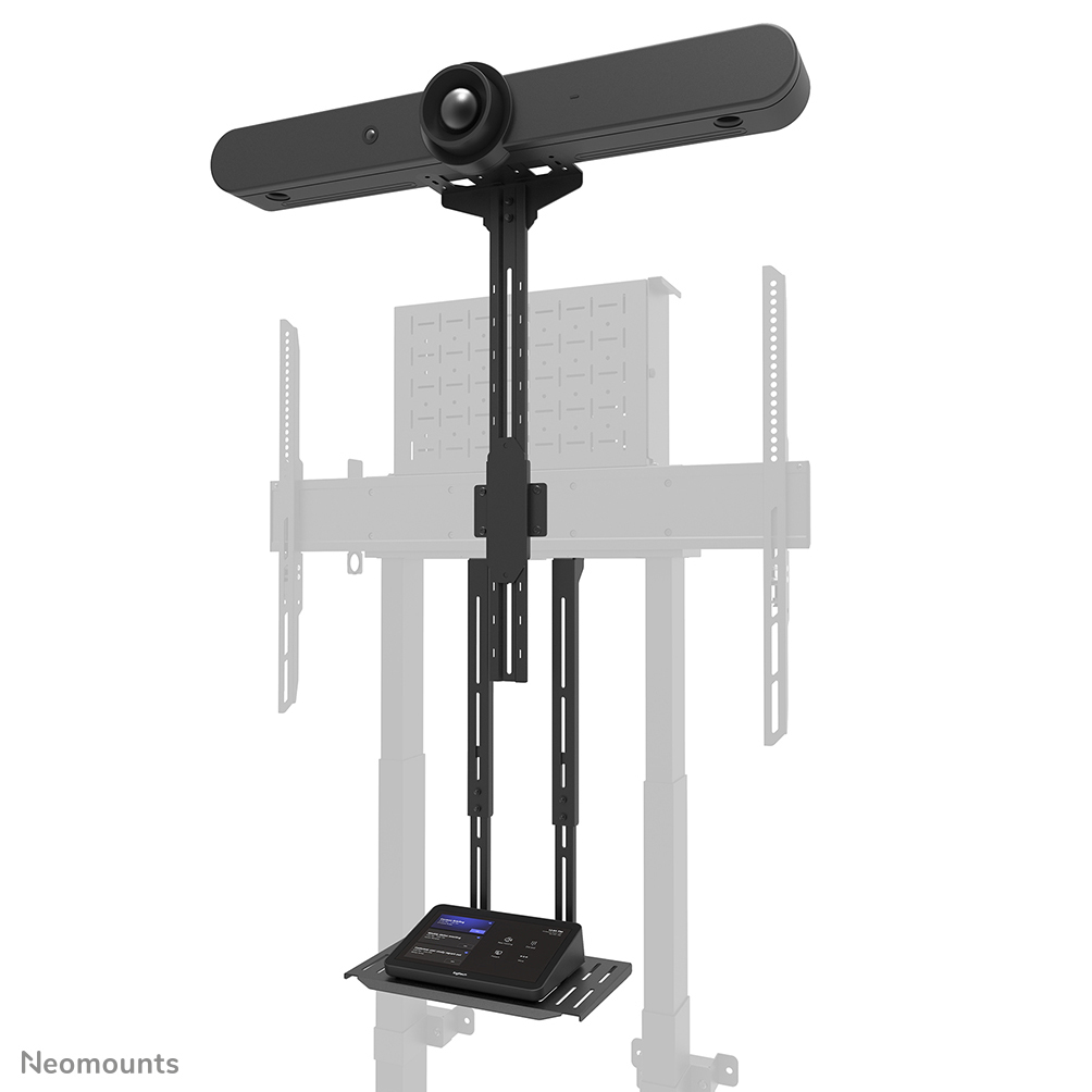 Neomounts Videobar & Multimedia-Kit - Regal - Schwarz - Stahl - 9 kg - China - 246 mm