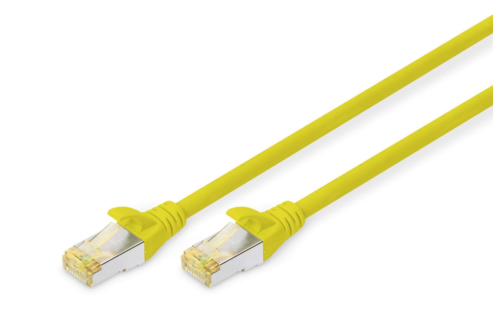 DIGITUS DK-1644-A-030/Y Patchkabel CAT 6A S-FTP, Länge 3 m, Farbe Gelb