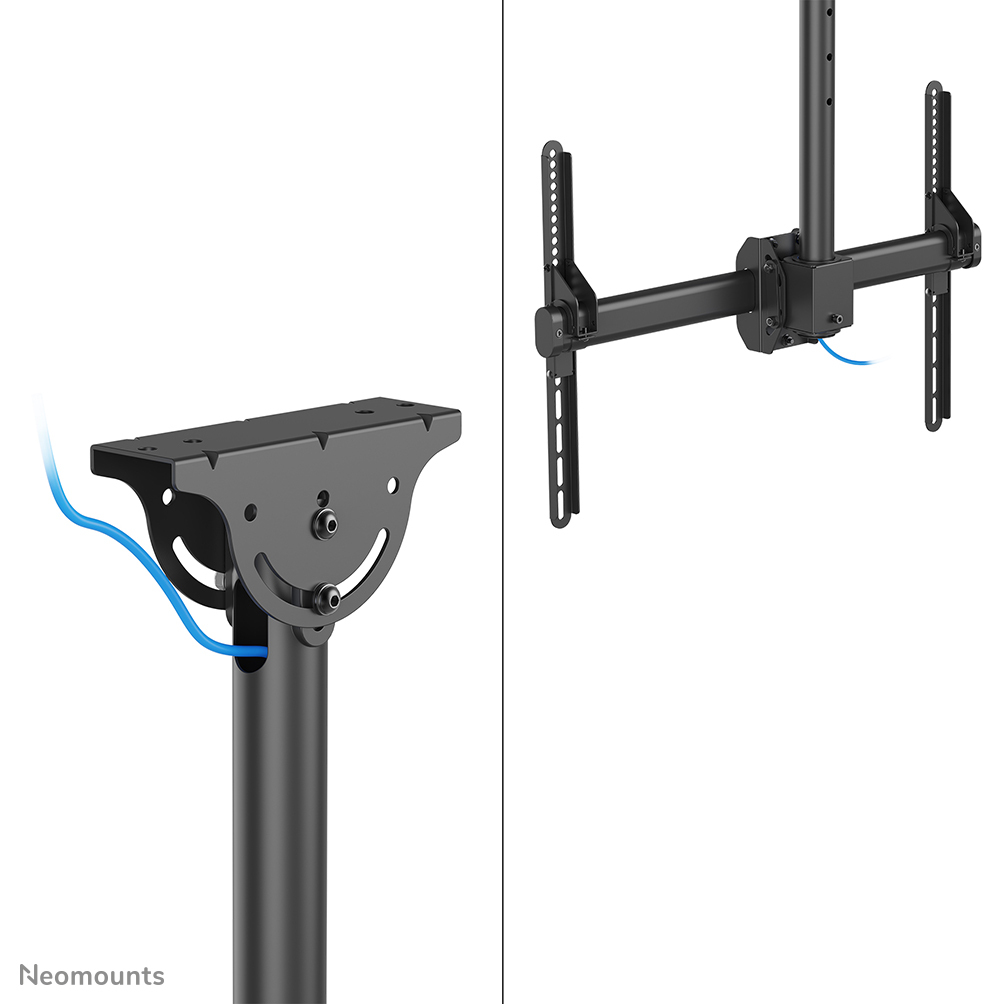 Neomounts TV Deckenhalterung neigbar, schwenkbar, drehbar (VESA 600x400) CL35-440BL16L