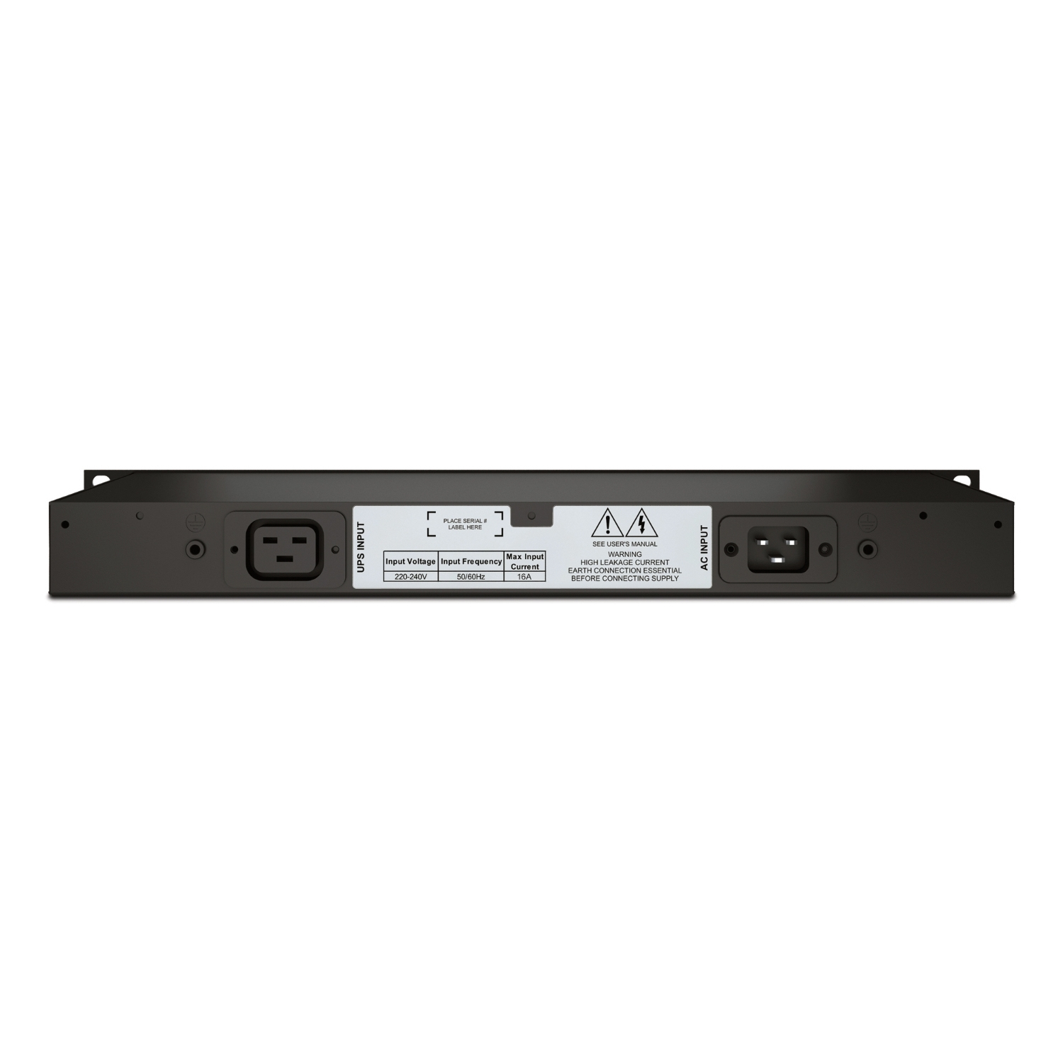 USV, Stromversorgung, AC-Eingang, IEC C14, Rackmount