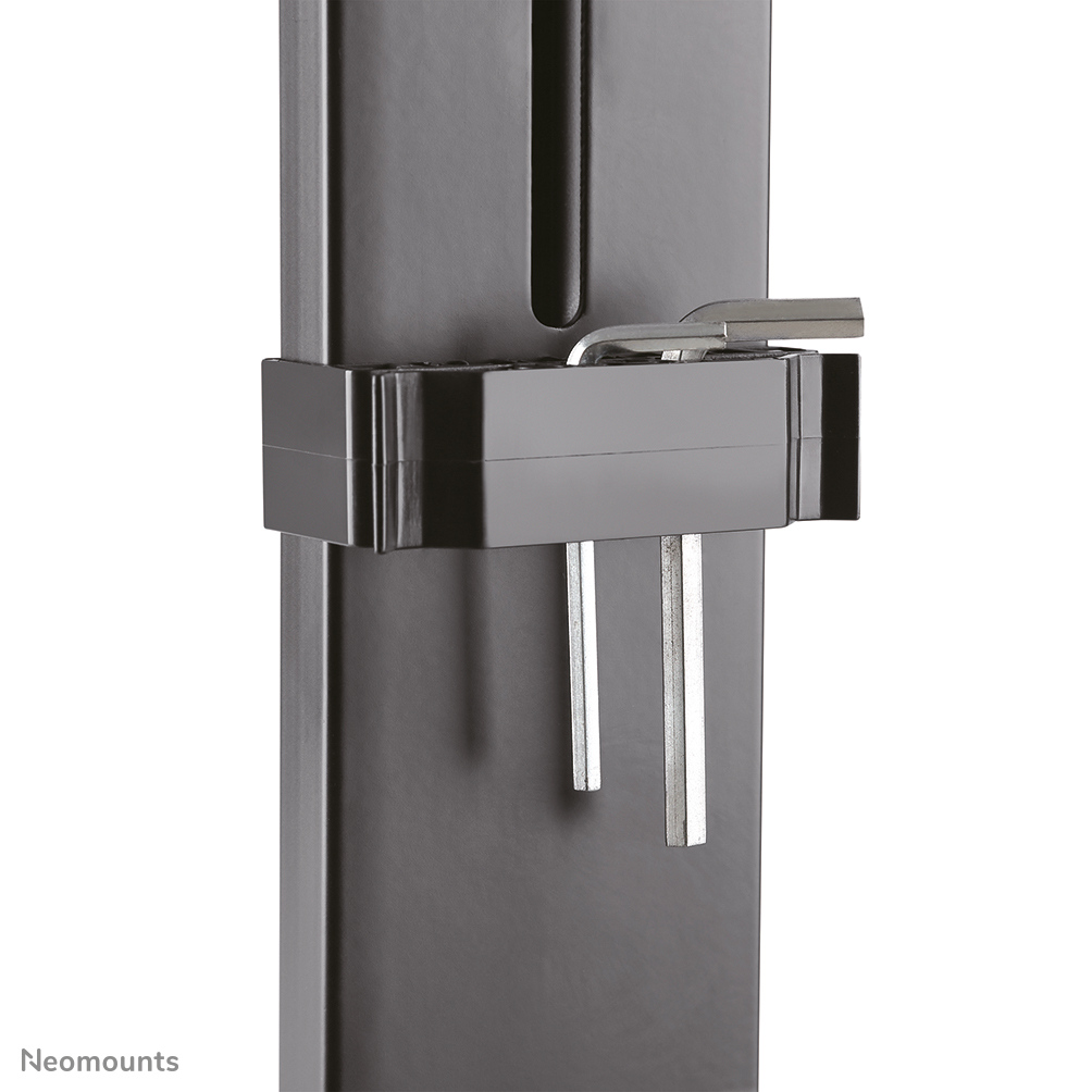 Neomounts Monitor-Tischhalterung - Klemme /Bolzen - 8 kg - 25,4 cm (10 Zoll) - 81,3 cm (32 Zoll) - 100 x 100 mm - Schwarz