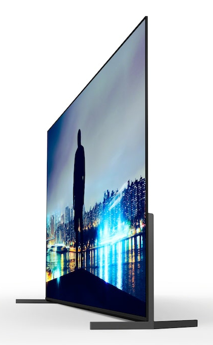 Fernseher, LED, Flachbildschirm, Metallständer, Kabelanschluss