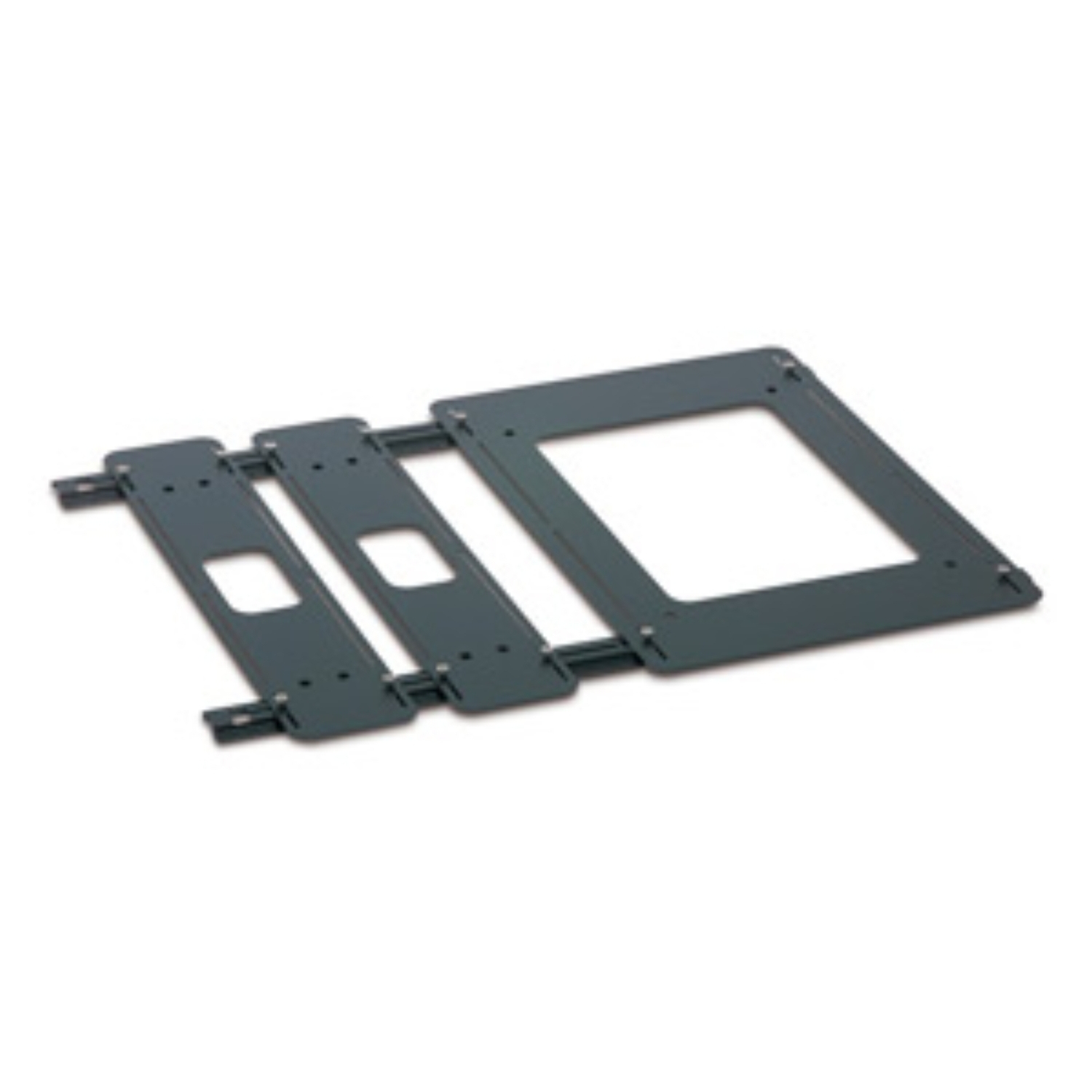 Rackenrahmen, Laufwerksschächte, Metallhalter, Server-Hardware, Montageablage