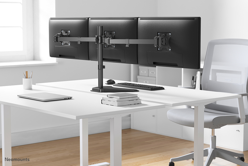 Neomounts Monitor-Tischhalterung - Freistehend - 6 kg - 33 cm (13") - 68,6 cm (27") - 100 x 100 mm - Schwarz