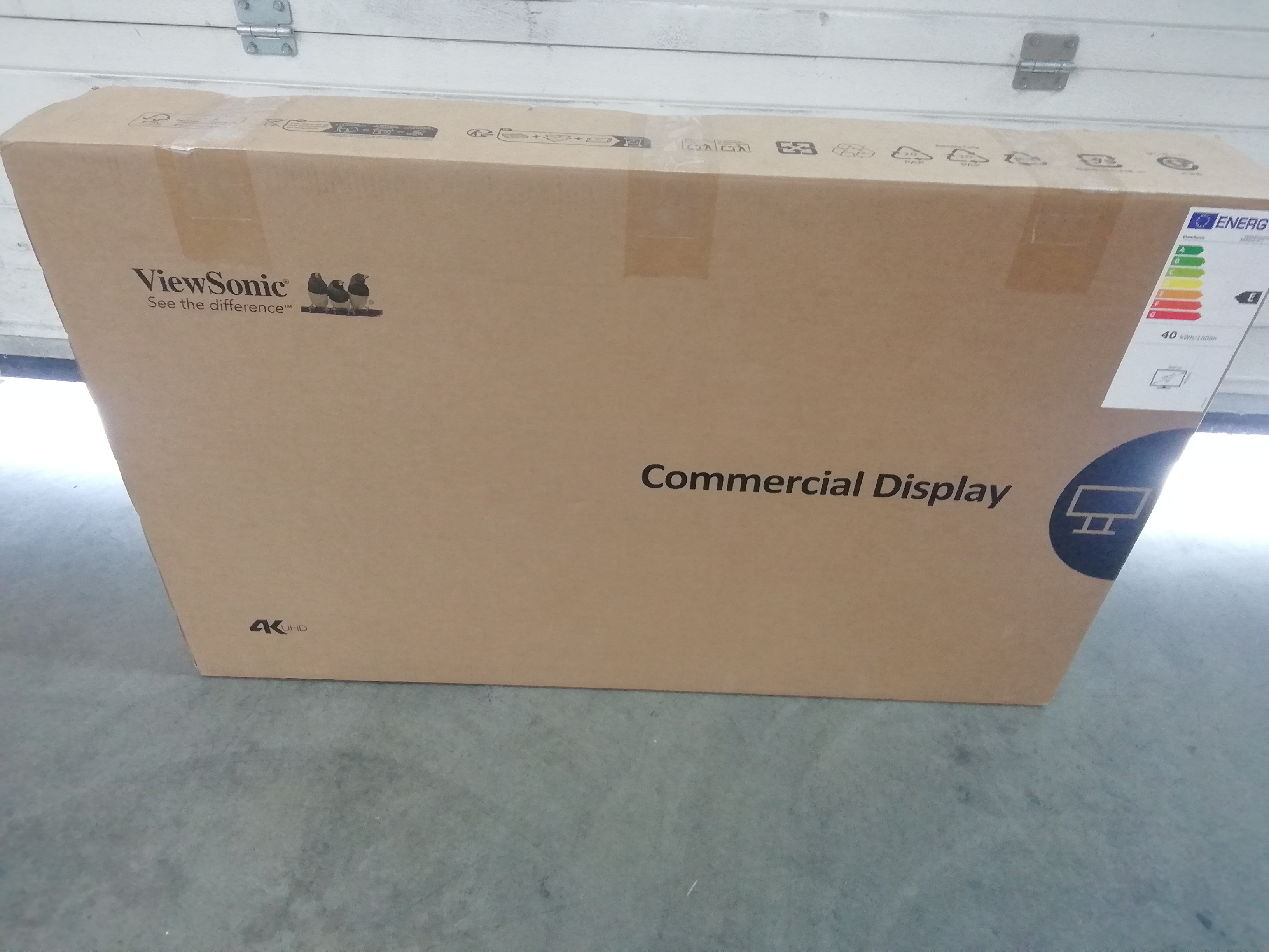Commercial Display, ViewSonic, 40 inch, LED, Boxed