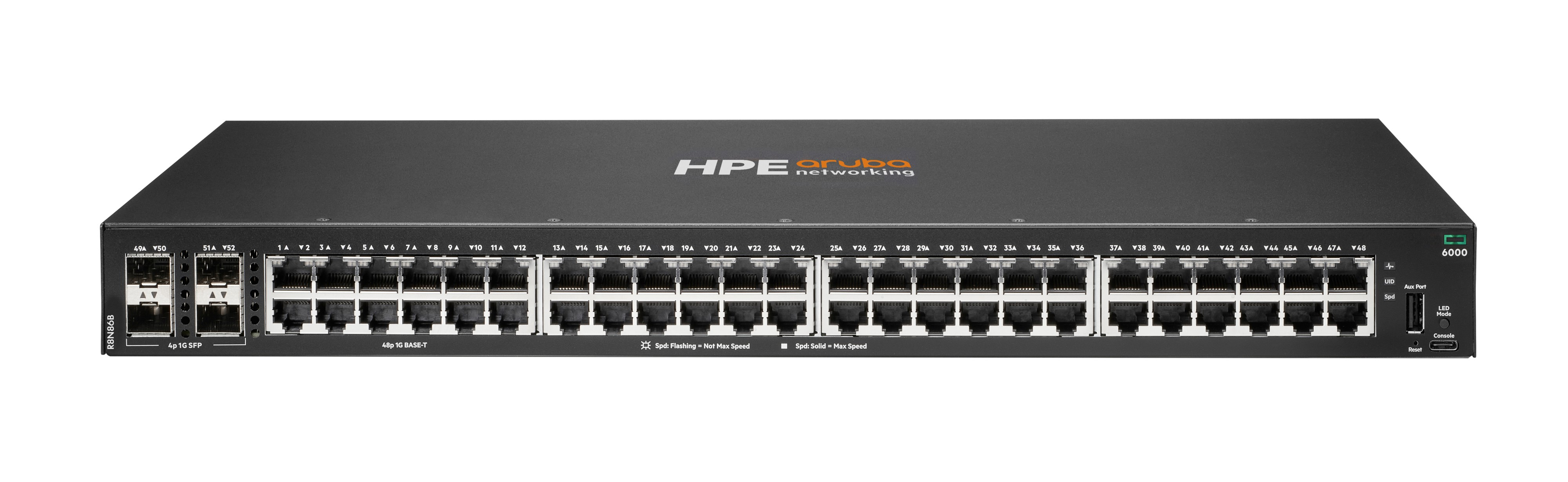 Netzwerk-Switch, 48-Port, 1G, SFP, Rack-Montage